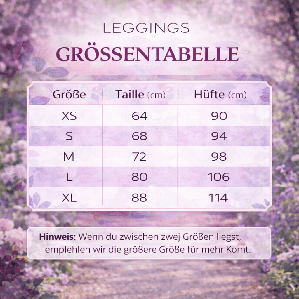 Everyday Blossom Leggings – Zartes Blumenmuster & Komfort - YogaStylz