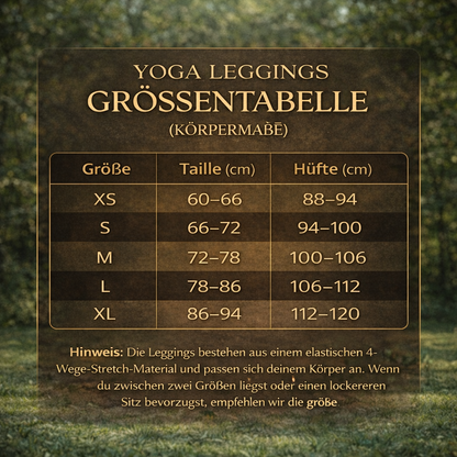 Yoga leggings with marble design &amp; white stripes