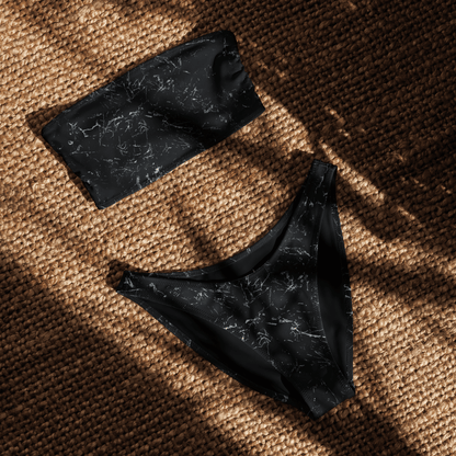 Bandeau - Bikini „Midnight Sparkle“ – clean, bequem & super feminin - YogaStylz