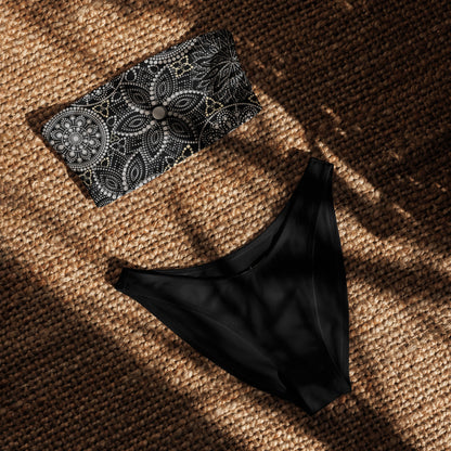 Bandeau - Bikini „Tribal Night“ – clean, edgy & sommerready - YogaStylz