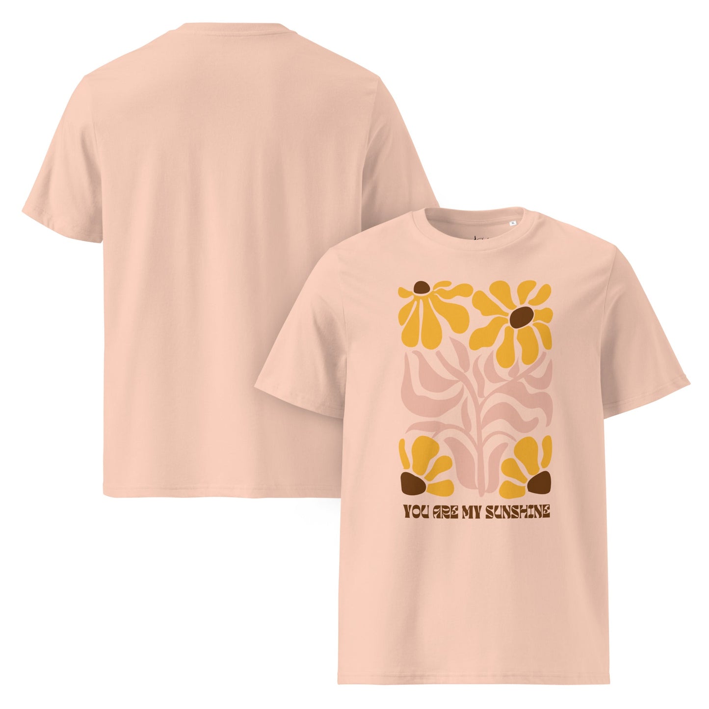 Bloom Where You Are Planted T-Shirt - Bio Unisex T-Shirt - YogaStylz