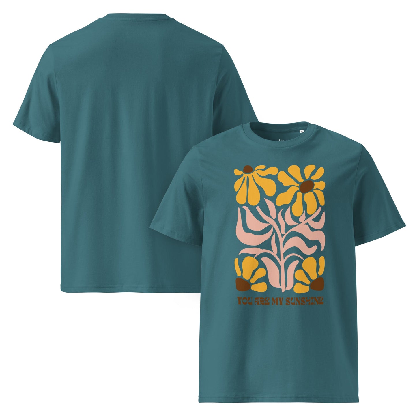 Bloom Where You Are Planted T-Shirt - Bio Unisex T-Shirt - YogaStylz