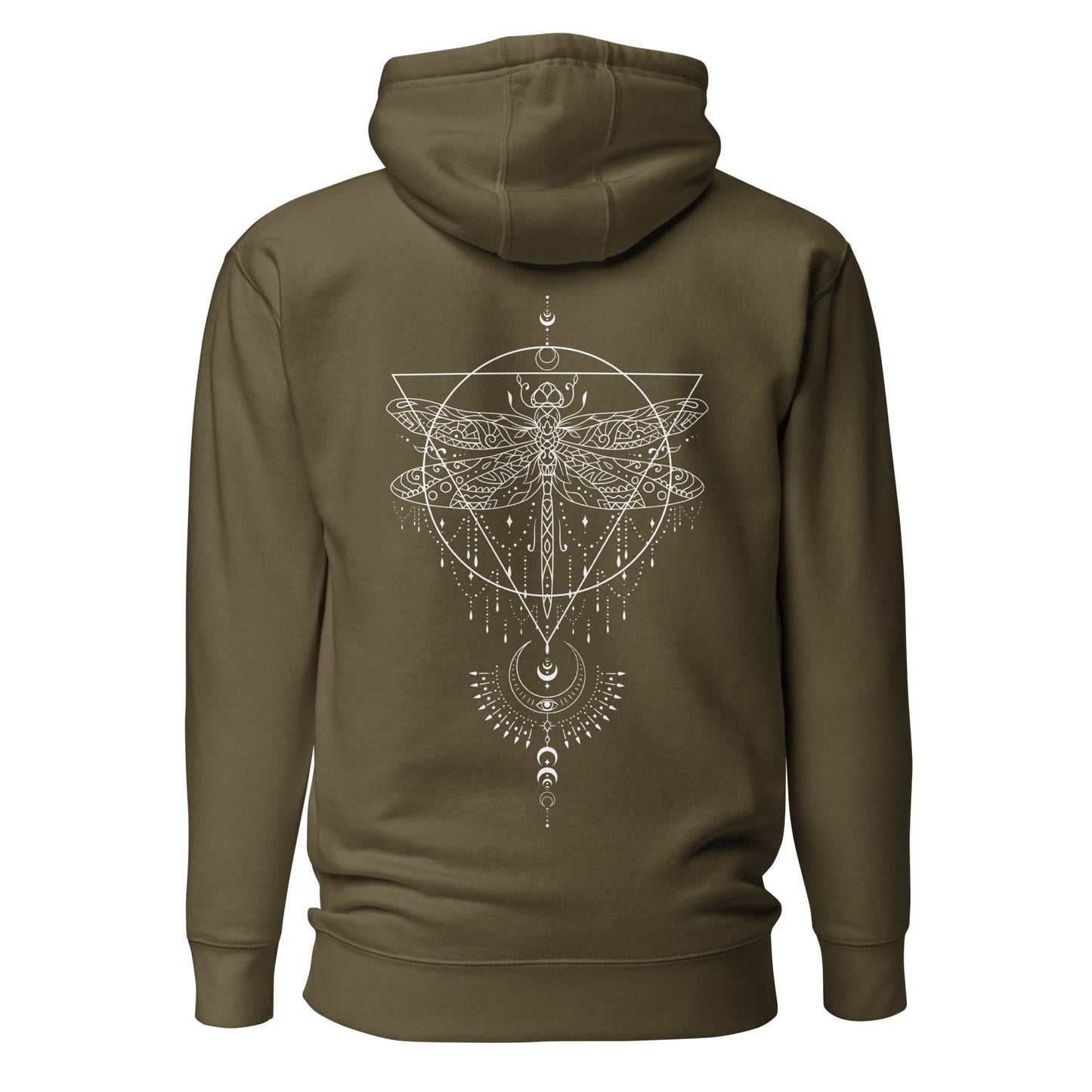 Boho Mystik Hoodie | Spiritueller Geometrie Print | Cozy Design - YogaStylz