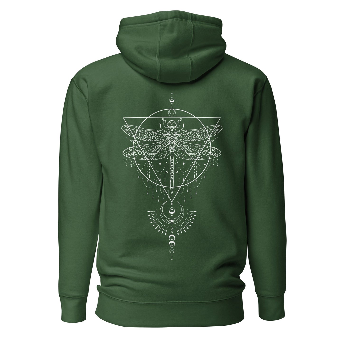 Boho Mystik Hoodie | Spiritueller Geometrie Print | Cozy Design - YogaStylz