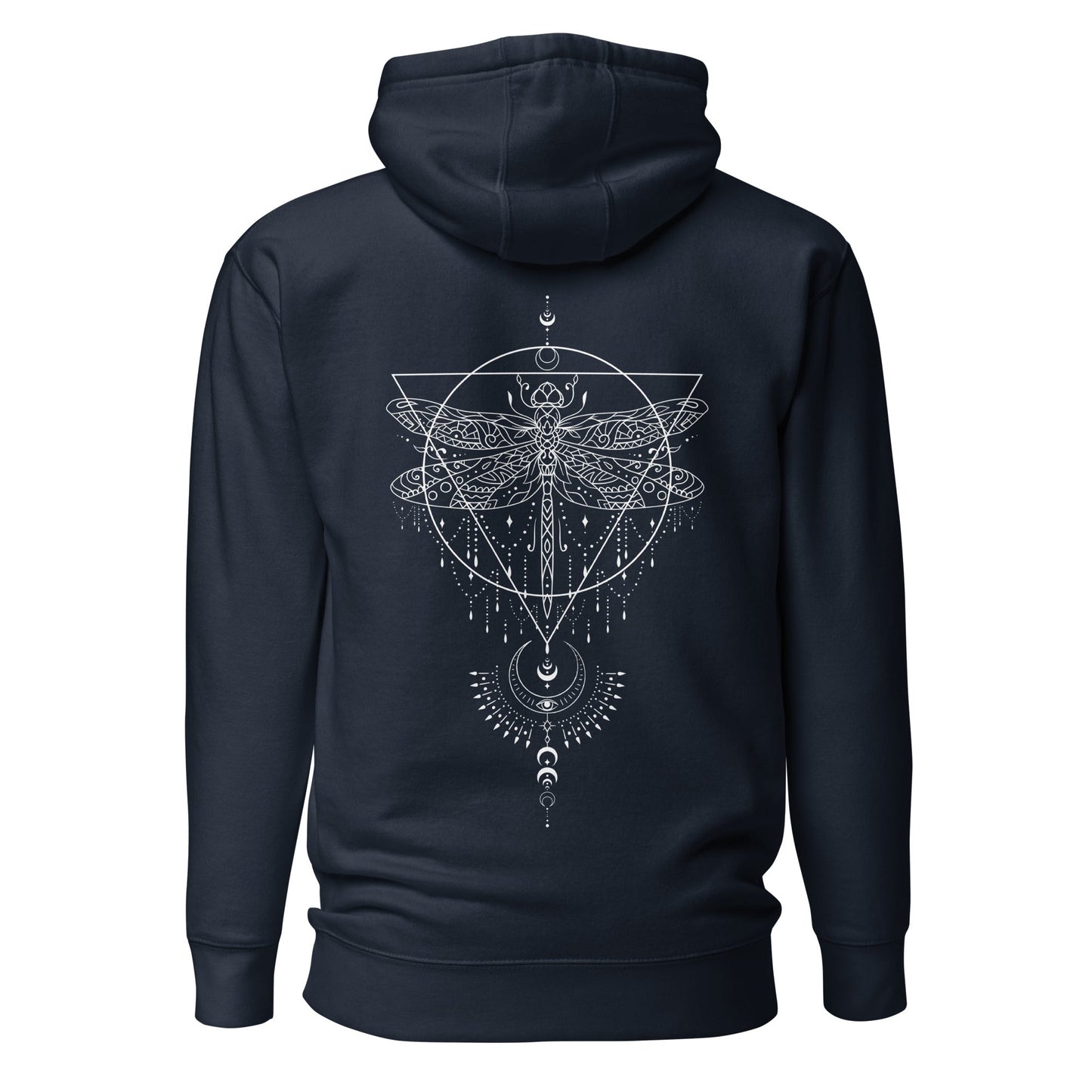 Boho Mystik Hoodie | Spiritueller Geometrie Print | Cozy Design - YogaStylz