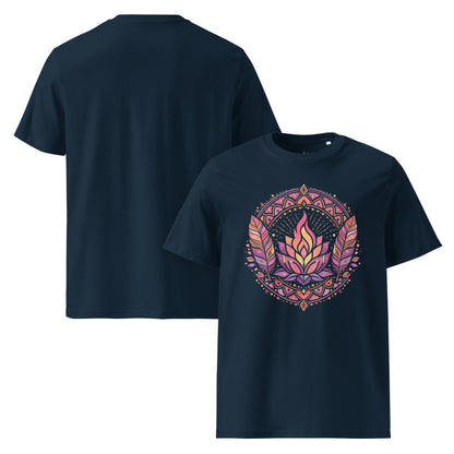 Boho Yoga Mandala T-Shirt | Spirituelles Shirt | Bio Baumwolle - YogaStylz