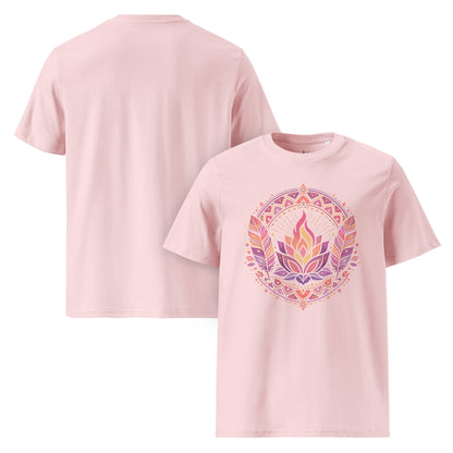 Boho Yoga Mandala T-Shirt | Spirituelles Shirt | Bio Baumwolle - YogaStylz