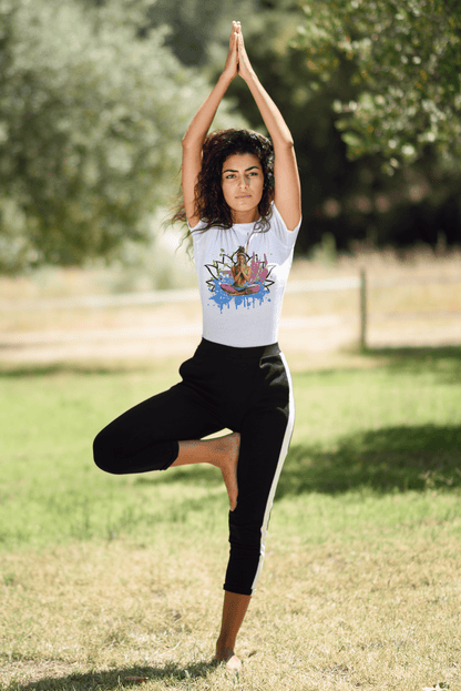 Buntes Yoga T-Shirt - YogaStylz