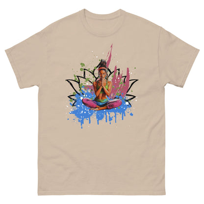 Buntes Yoga T-Shirt - YogaStylz