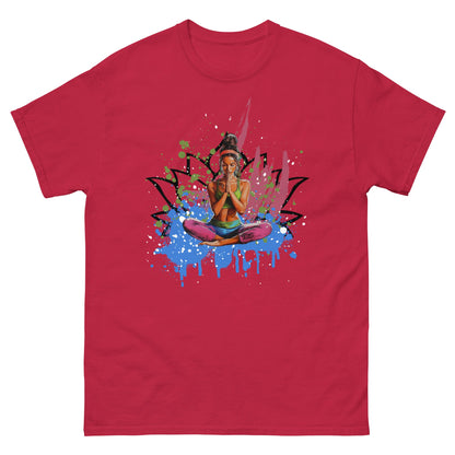 Buntes Yoga T-Shirt - YogaStylz