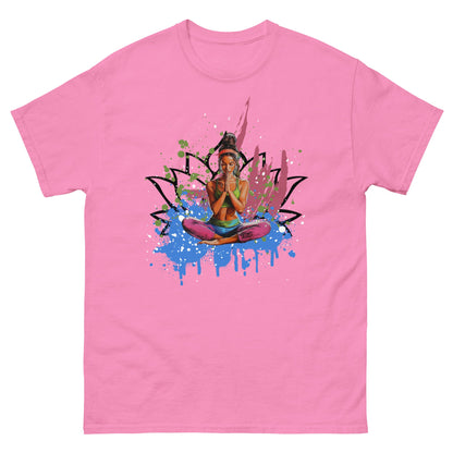 Buntes Yoga T-Shirt - YogaStylz