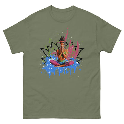 Buntes Yoga T-Shirt - YogaStylz