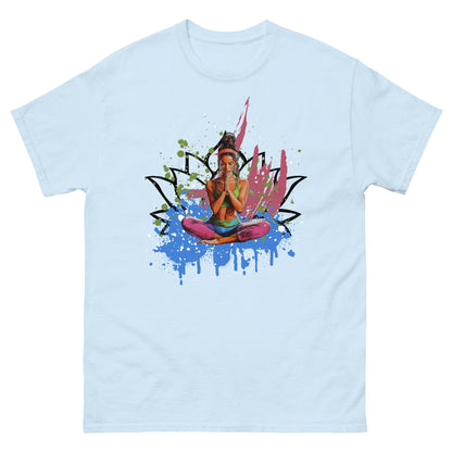 Buntes Yoga T-Shirt - YogaStylz