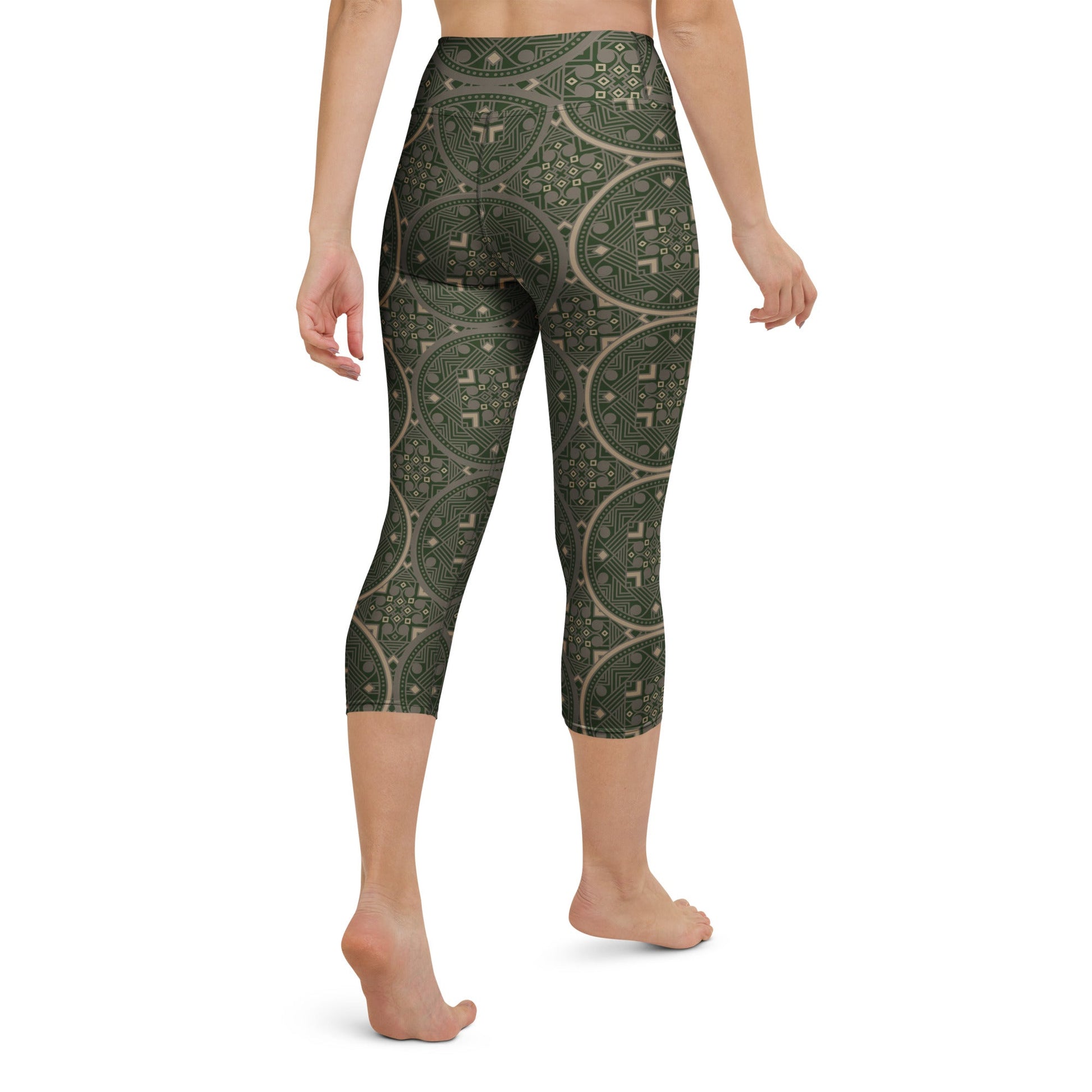 Geo - Spirit Yoga - Capri - Leggings – Komfort & Energie in Harmonie - YogaStylz