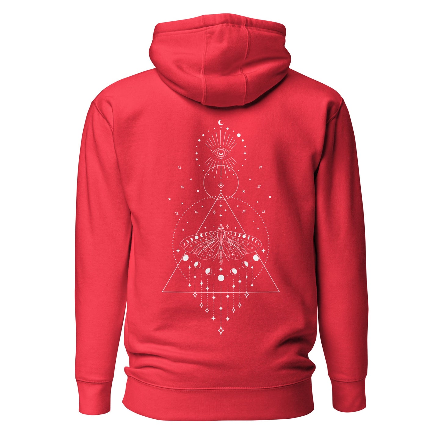 Hoodie Mystisch | geometrisches Design | Weicher Baumwoll - Hoodie - YogaStylz