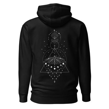 Hoodie Mystisch | geometrisches Design | Weicher Baumwoll - Hoodie - YogaStylz