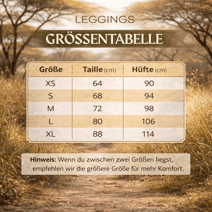 Leoparden - Leggings – Boho Style & Komfort für Yoga & Fitness - YogaStylz