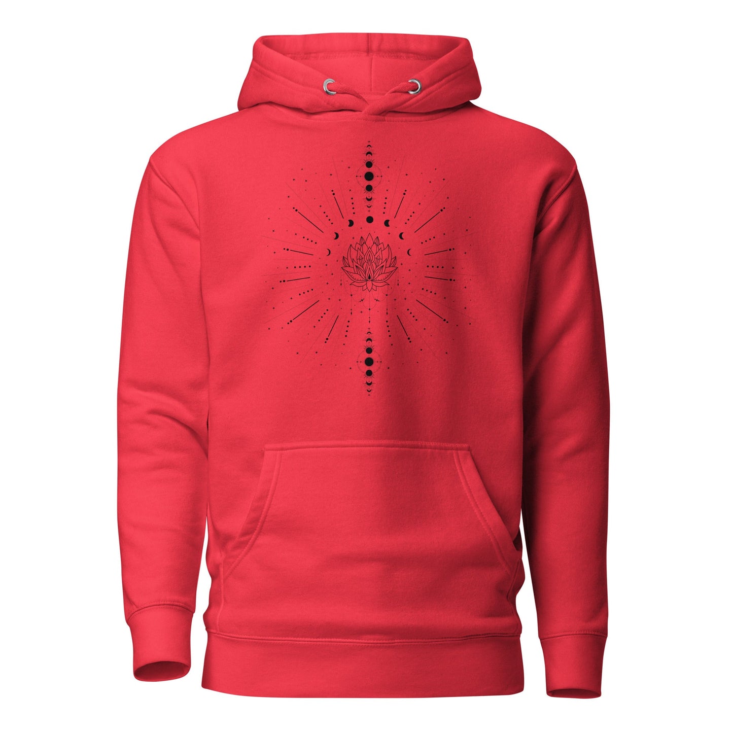 Lotus Line Art Hoodie | Minimalistisches Design | Zeitlos & gemütlich - YogaStylz