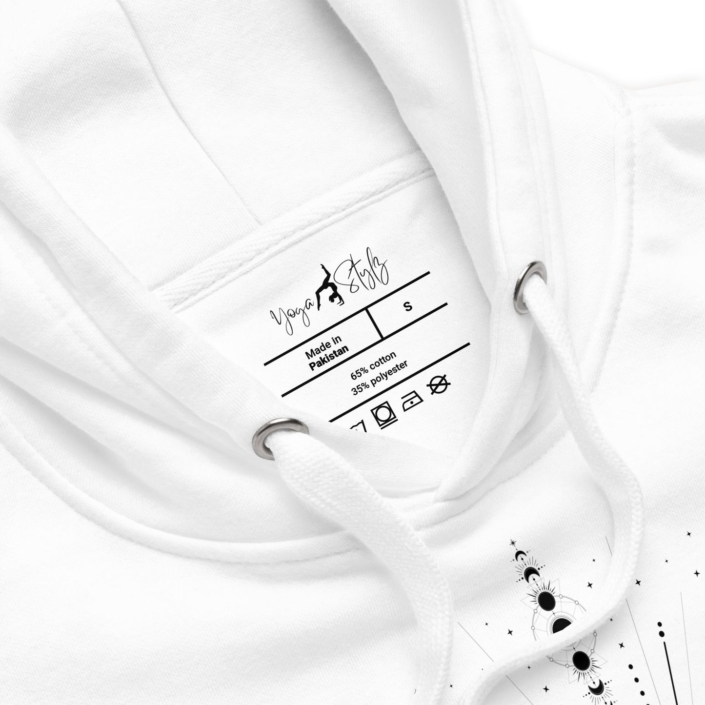 Lotus Line Art Hoodie | Minimalistisches Design | Zeitlos & gemütlich - YogaStylz