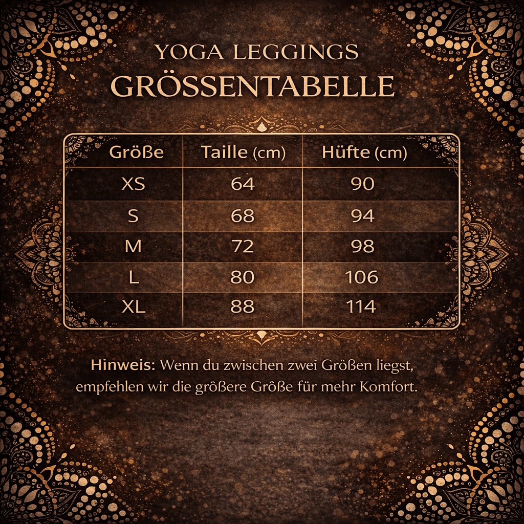 Mandala Yoga - Leggings – Fokus, Energie & Stil - YogaStylz