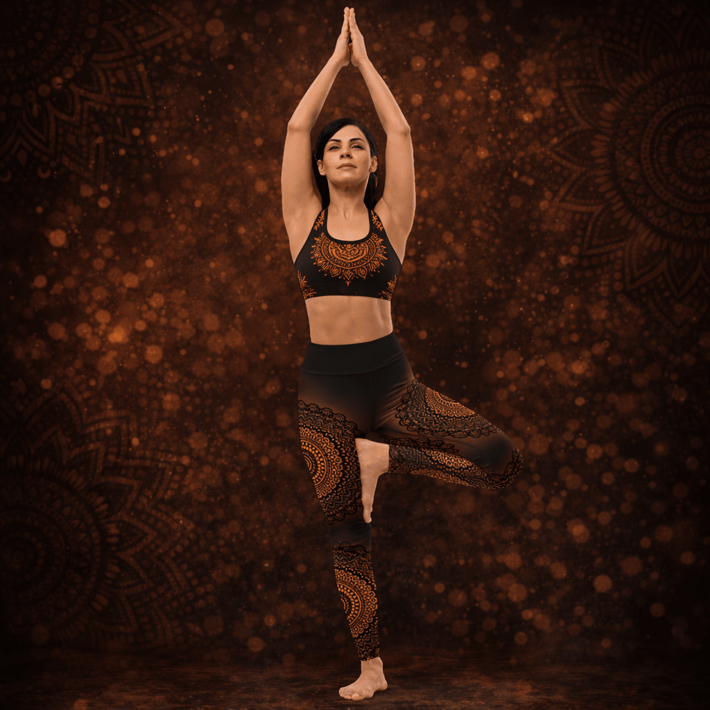 Mandala Yoga - Leggings – Fokus, Energie & Stil - YogaStylz