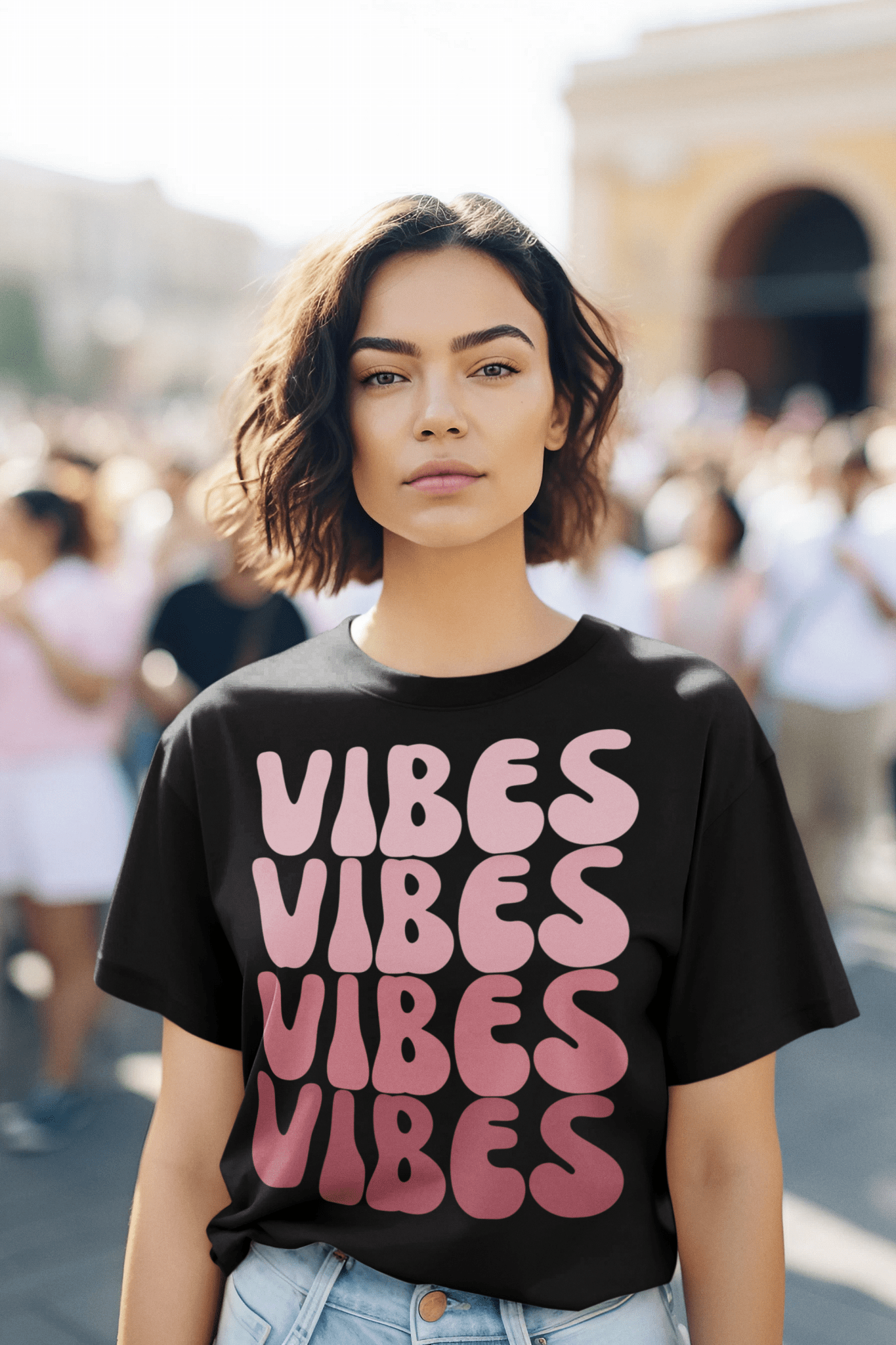 Minimalistisches Boho Unisex T-Shirt - YogaStylz