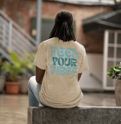 Oversized T-Shirt mit verwaschenem Boho - Look - YogaStylz