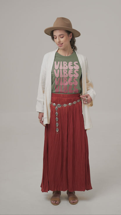 Vibes – Minimalist Boho Unisex T-Shirt