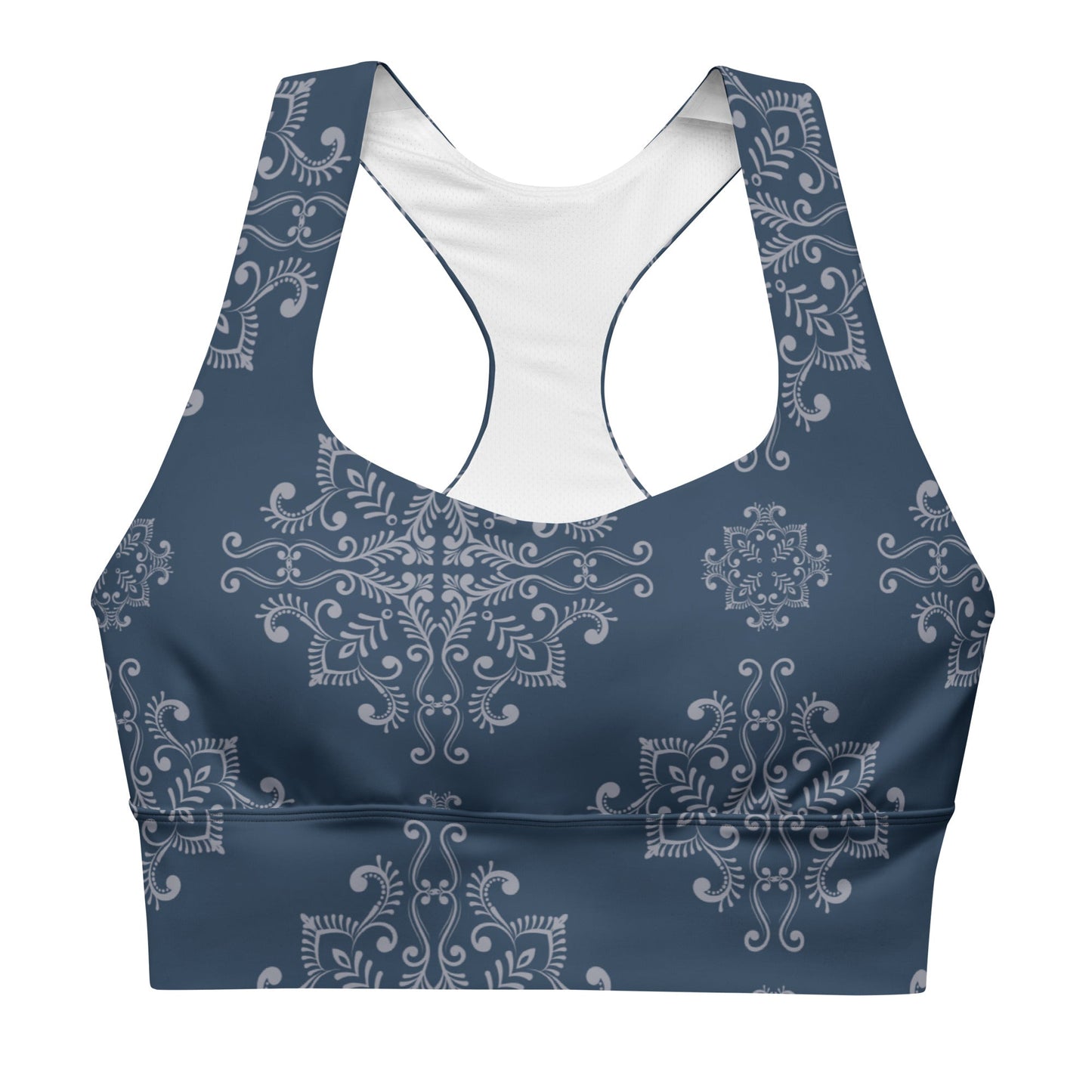 Recycelter Longline - Sport - BH im Boho - Design - YogaStylz