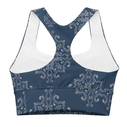 Recycelter Longline - Sport - BH im Boho - Design - YogaStylz