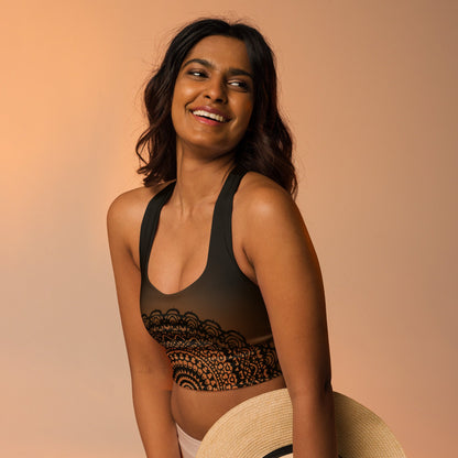 Recycelter Longline - Sport - BH Mandala Sport - BH – Power & Fokus in jedem Training - YogaStylz