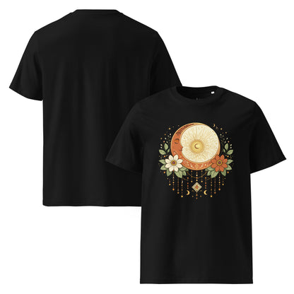 Sonne Mond T-Shirt | Celestial Boho Shirt | Unisex Bio Baumwolle | Nachhaltige Mode - YogaStylz
