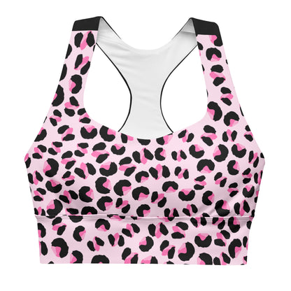 Sport - BH Damen mit Muster – Longline | Starker Halt & Blickdicht - YogaStylz