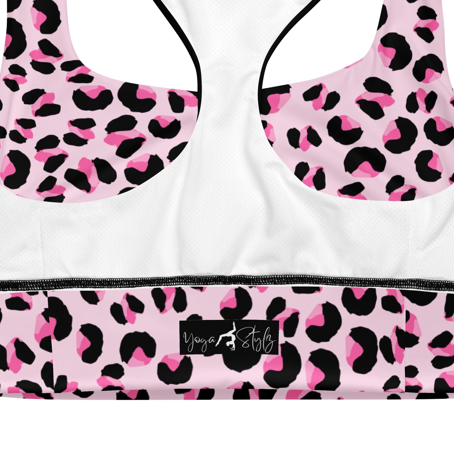 Sport - BH Damen mit Muster – Longline | Starker Halt & Blickdicht - YogaStylz