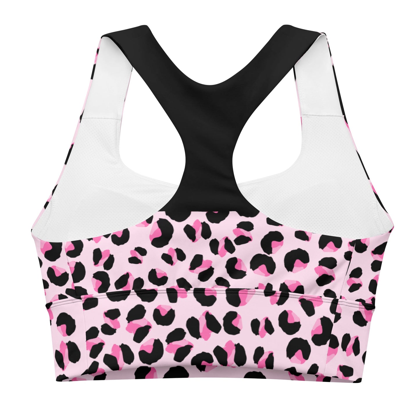 Sport - BH Damen mit Muster – Longline | Starker Halt & Blickdicht - YogaStylz