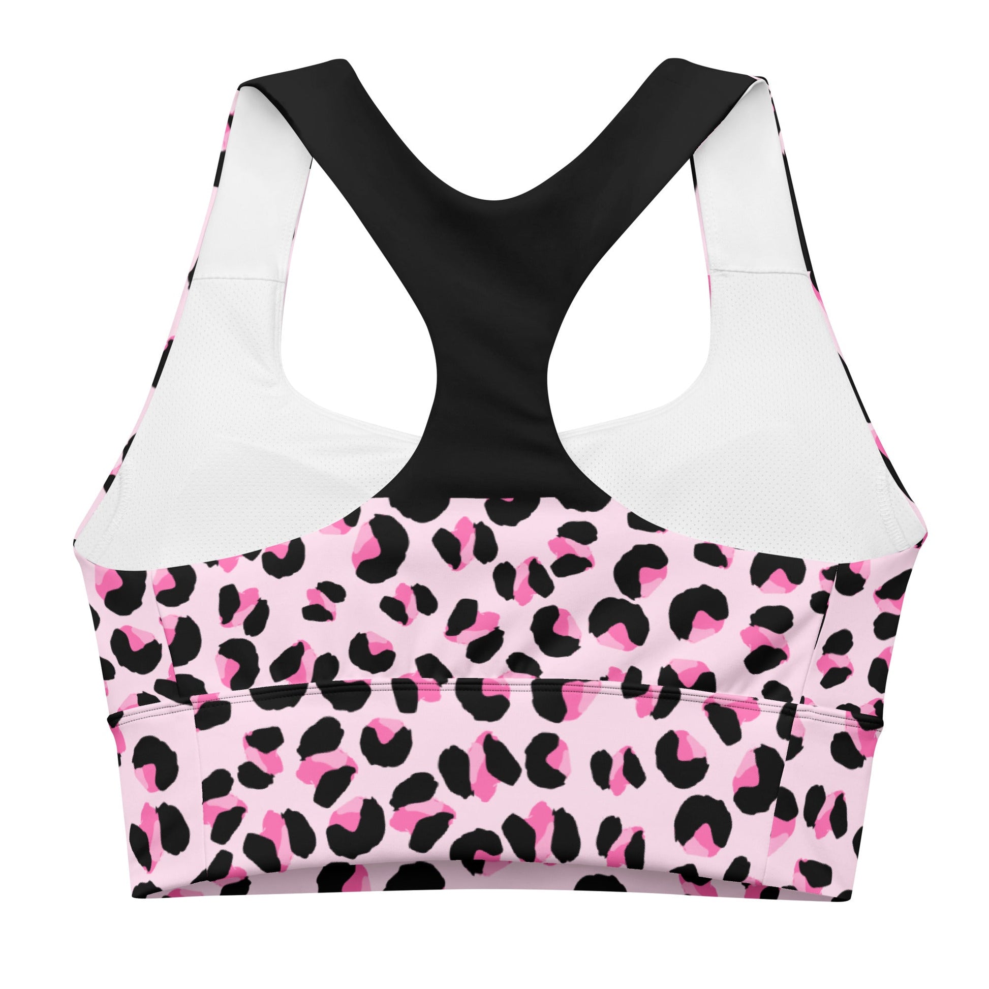 Sport - BH Damen mit Muster – Longline | Starker Halt & Blickdicht - YogaStylz