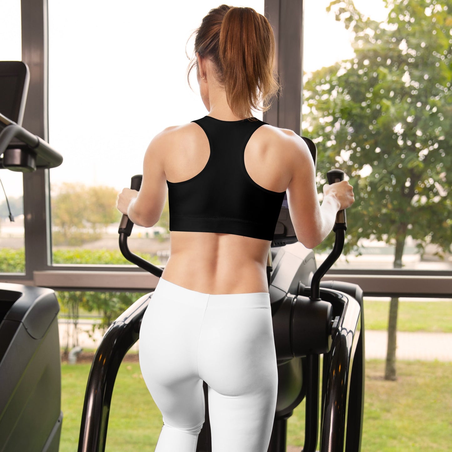 Sport - BH mit Leoparden Print - YogaStylz