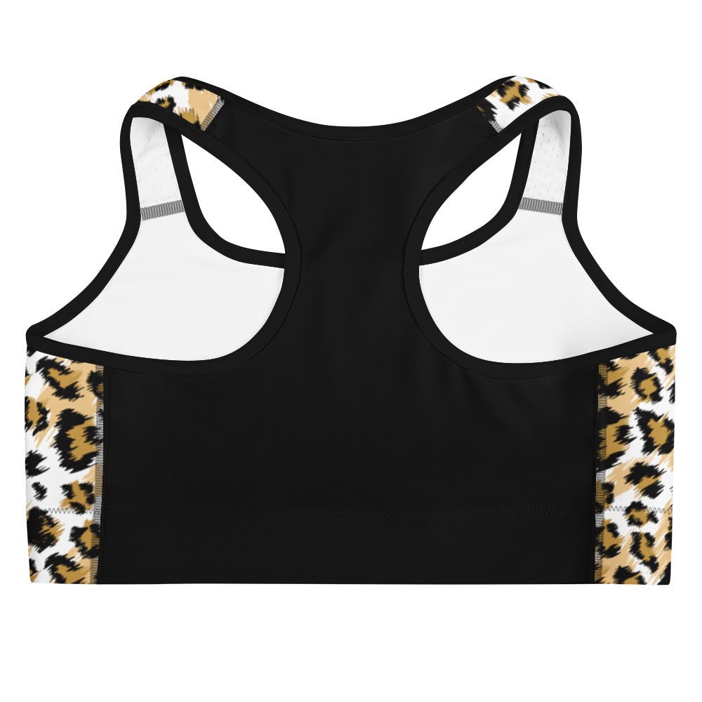 Sport - BH mit Leoparden Print - YogaStylz