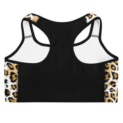 Sport - BH mit Leoparden Print - YogaStylz
