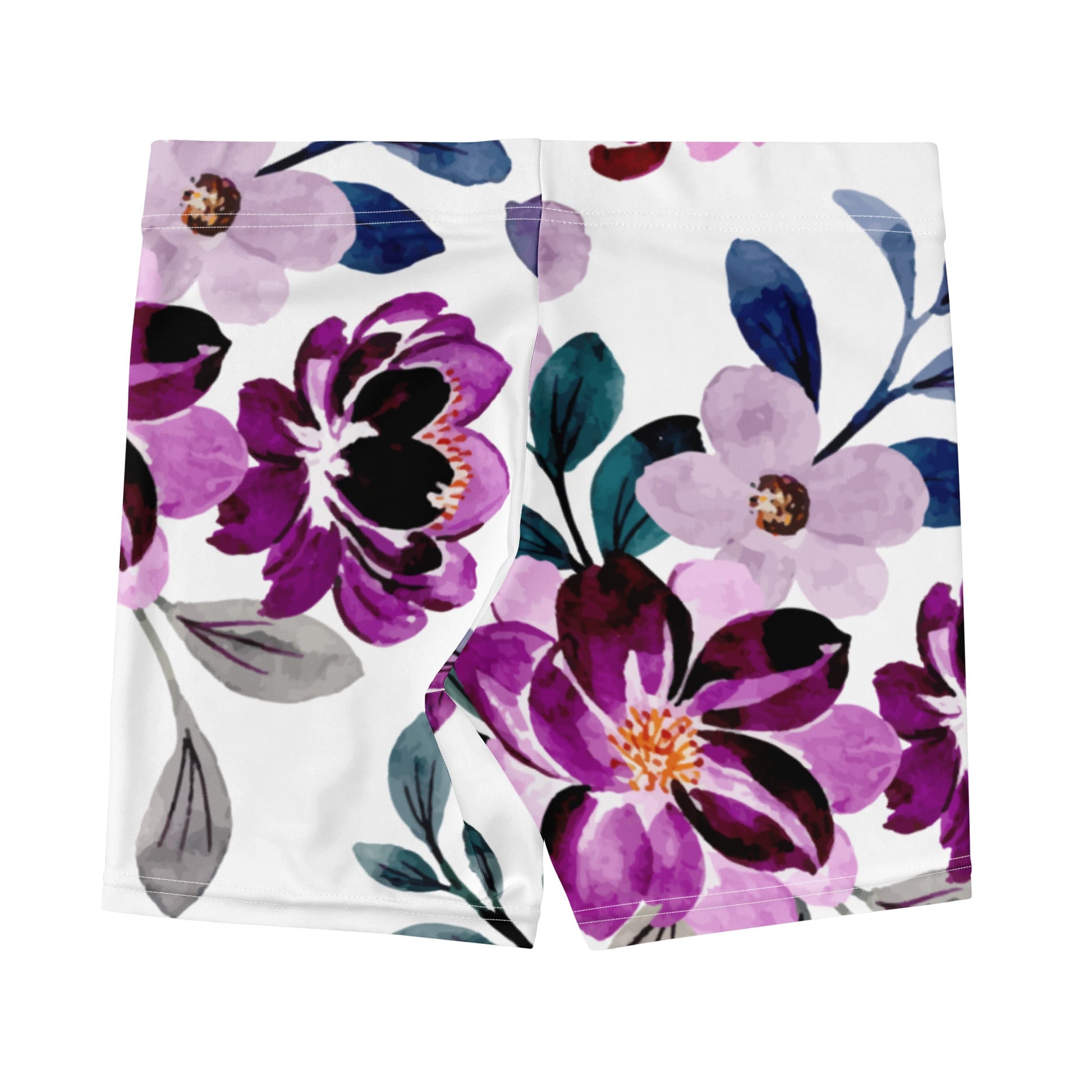 Sport - Shorts mit zartem Blumenprint - YogaStylz