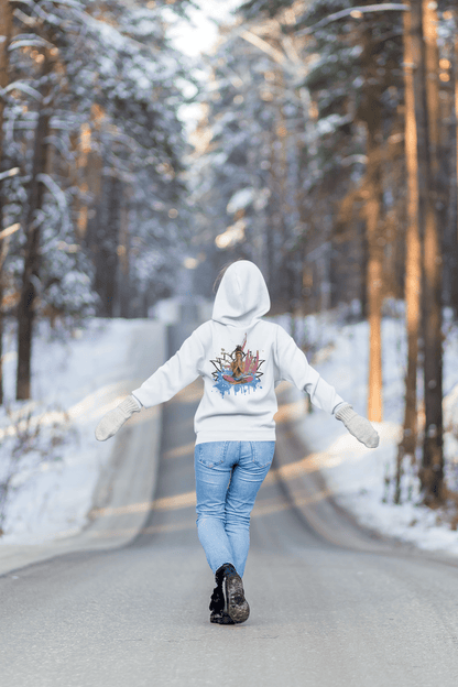 Street Style Kapuzenpullover mit Rückenprint - YogaStylz