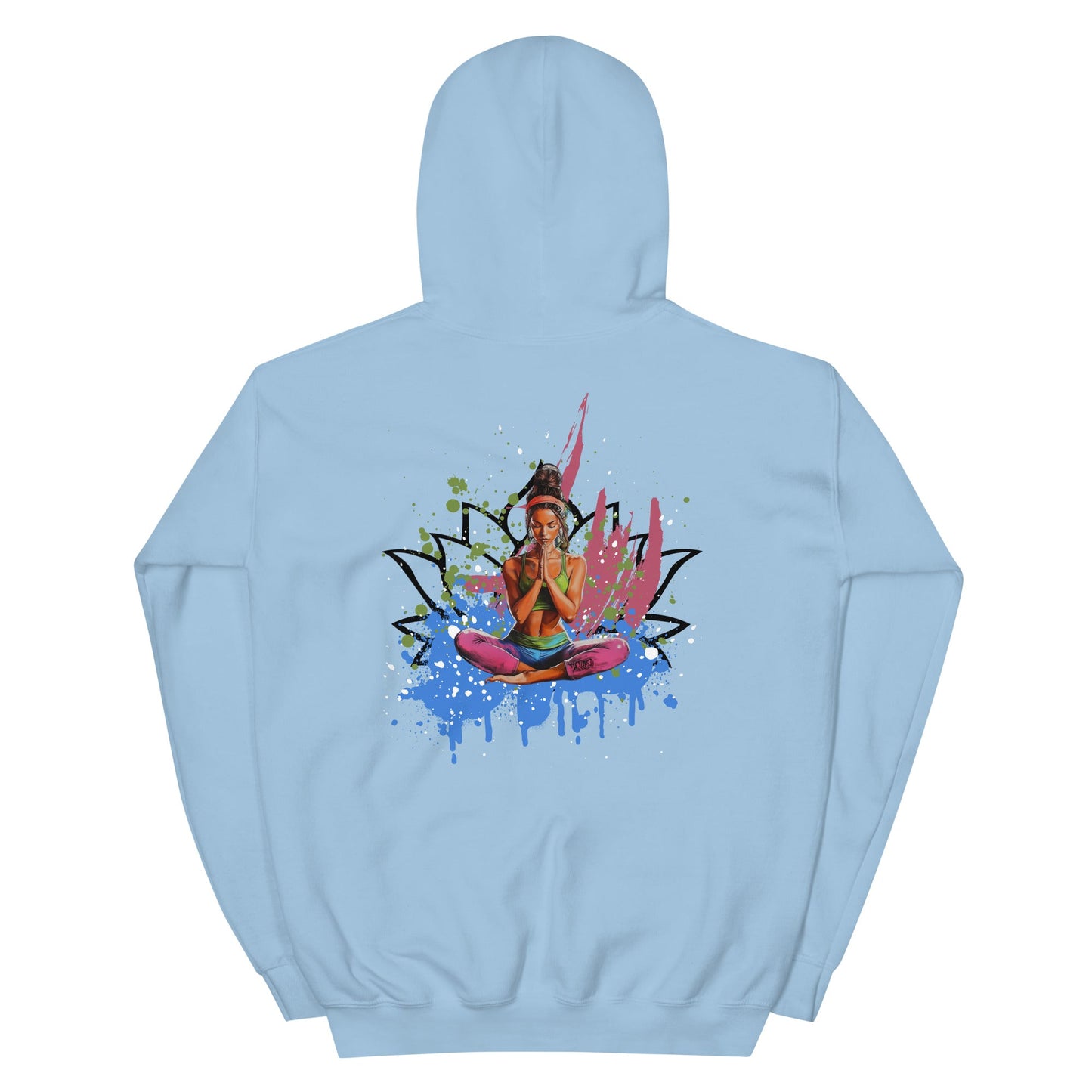 Street Style Kapuzenpullover mit Rückenprint - YogaStylz