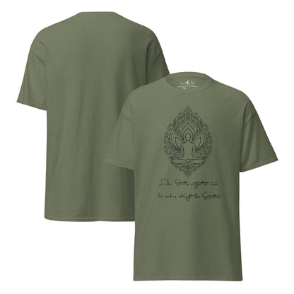 T-Shirt Lotus Zen – Unisex Meditation Shirt – Achtsamkeit & Yoga Design aus Baumwolle – Spirituelles Geschenk - YogaStylz