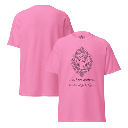 T-Shirt Lotus Zen – Unisex Meditation Shirt – Achtsamkeit & Yoga Design aus Baumwolle – Spirituelles Geschenk - YogaStylz