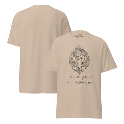 T-Shirt Lotus Zen – Unisex Meditation Shirt – Achtsamkeit & Yoga Design aus Baumwolle – Spirituelles Geschenk - YogaStylz