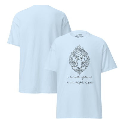 T-Shirt Lotus Zen – Unisex Meditation Shirt – Achtsamkeit & Yoga Design aus Baumwolle – Spirituelles Geschenk - YogaStylz