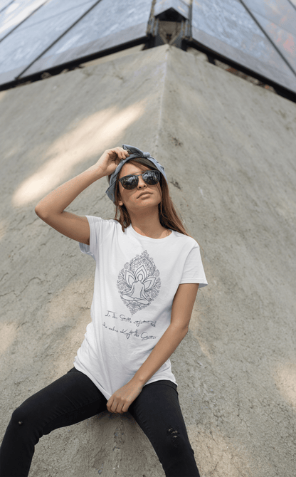 T-Shirt Lotus Zen – Unisex Meditation Shirt – Achtsamkeit & Yoga Design aus Baumwolle – Spirituelles Geschenk - YogaStylz