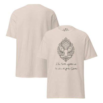 T-Shirt Lotus Zen – Unisex Meditation Shirt – Achtsamkeit & Yoga Design aus Baumwolle – Spirituelles Geschenk - YogaStylz