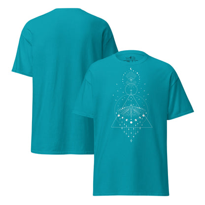 T-Shirt mit mystischem Motiv | Geometrisches Design | Minimalistisch und zeitlos - YogaStylz