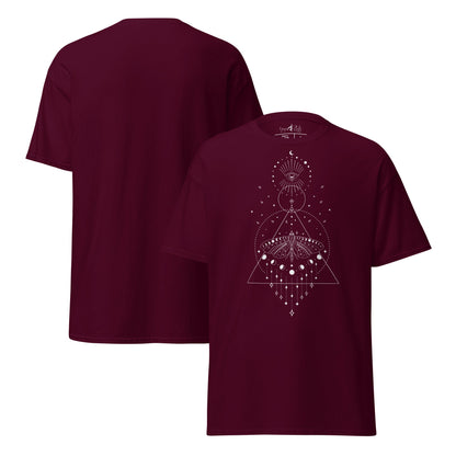 T-Shirt mit mystischem Motiv | Geometrisches Design | Minimalistisch und zeitlos - YogaStylz